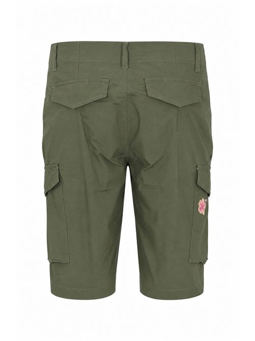 Bermuda Freeport in cotone con ricamo palma Mc2 Saint Barth | FREE00308470L